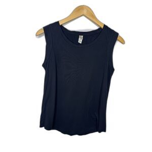 Alternative Apparel cotton muscle tank black size medium